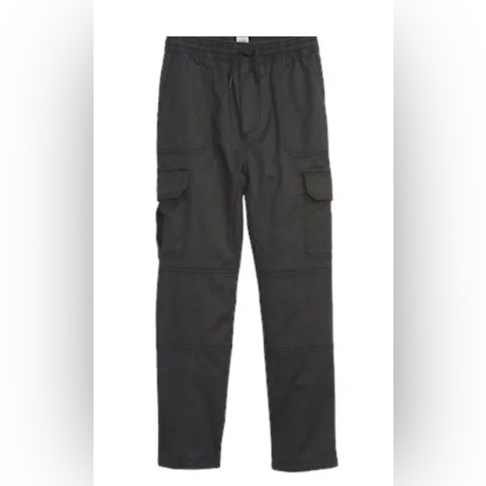 Gap-Kids Utility Joggers with Washwell-Size: XXL-Color: Soft Black-NEW!!